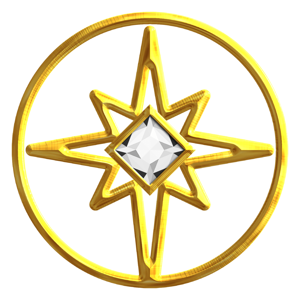 Legendary Membership for Conscious Coaches & Consultants - White symbol