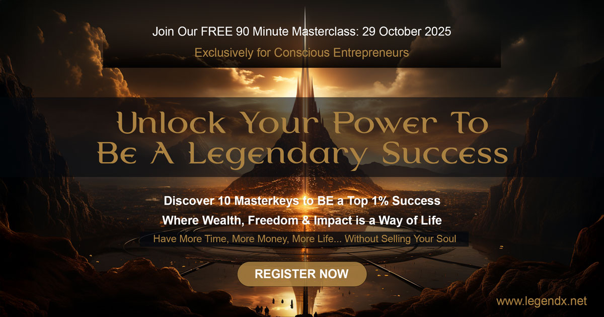 10 Keys to Unlock Legendary Success | Free Masterclass 29 Oct